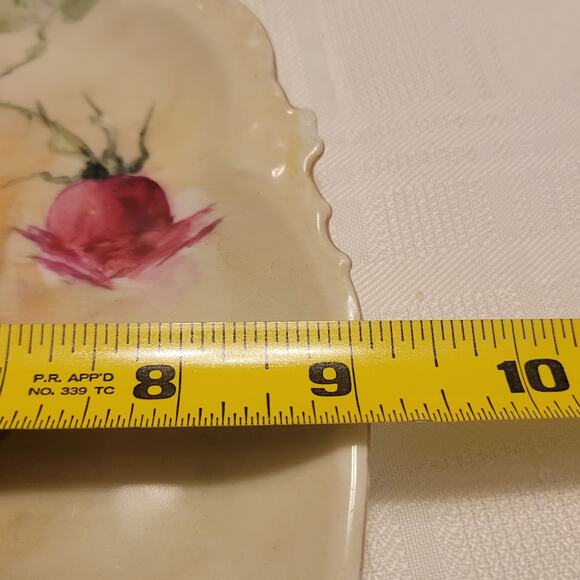 GDA Limoges France Decorative Plate Pre World War 2 Hand Painted Good Condition - Picture 11 of 11